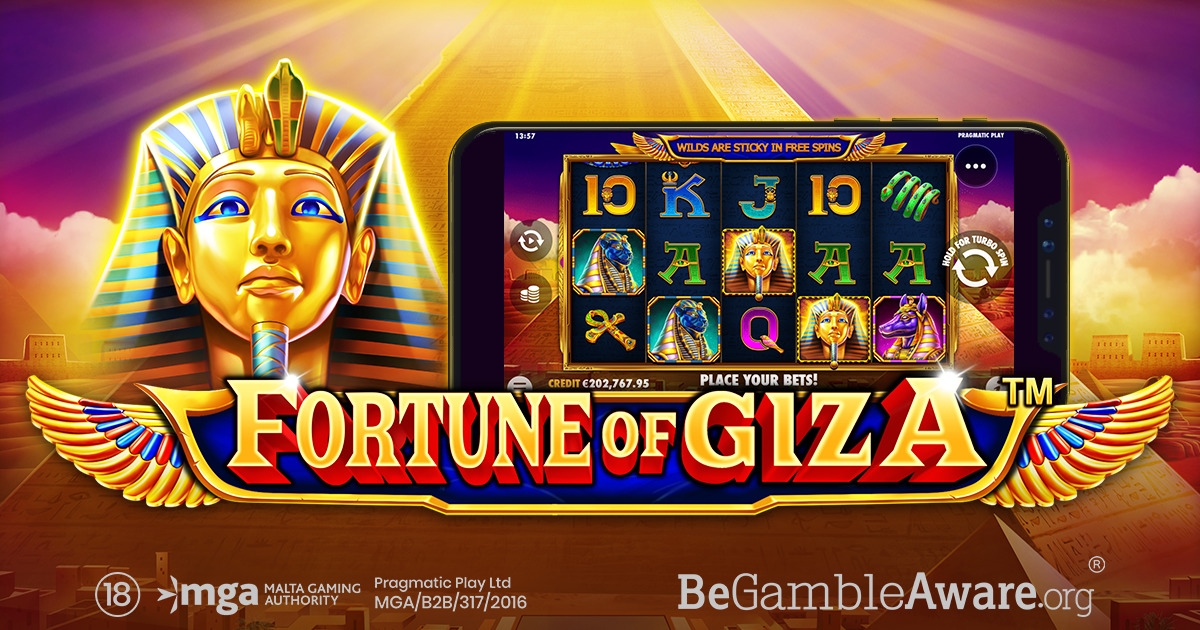 Fortune of Giza, Pragmatic, slot de vídeo, Antigo Egito, giros grátis