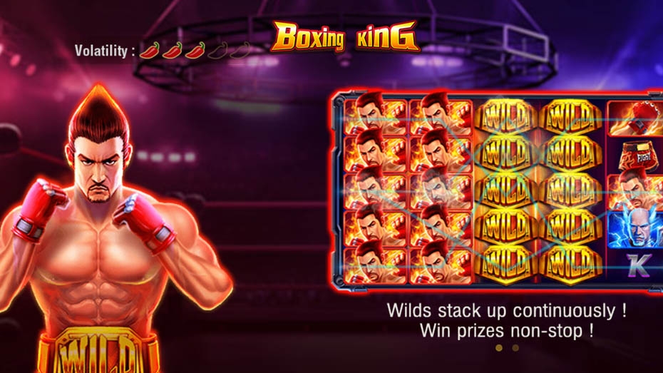 Boxing King, JILI Slots, jogos de cassino, adrenalina, experiência móvel